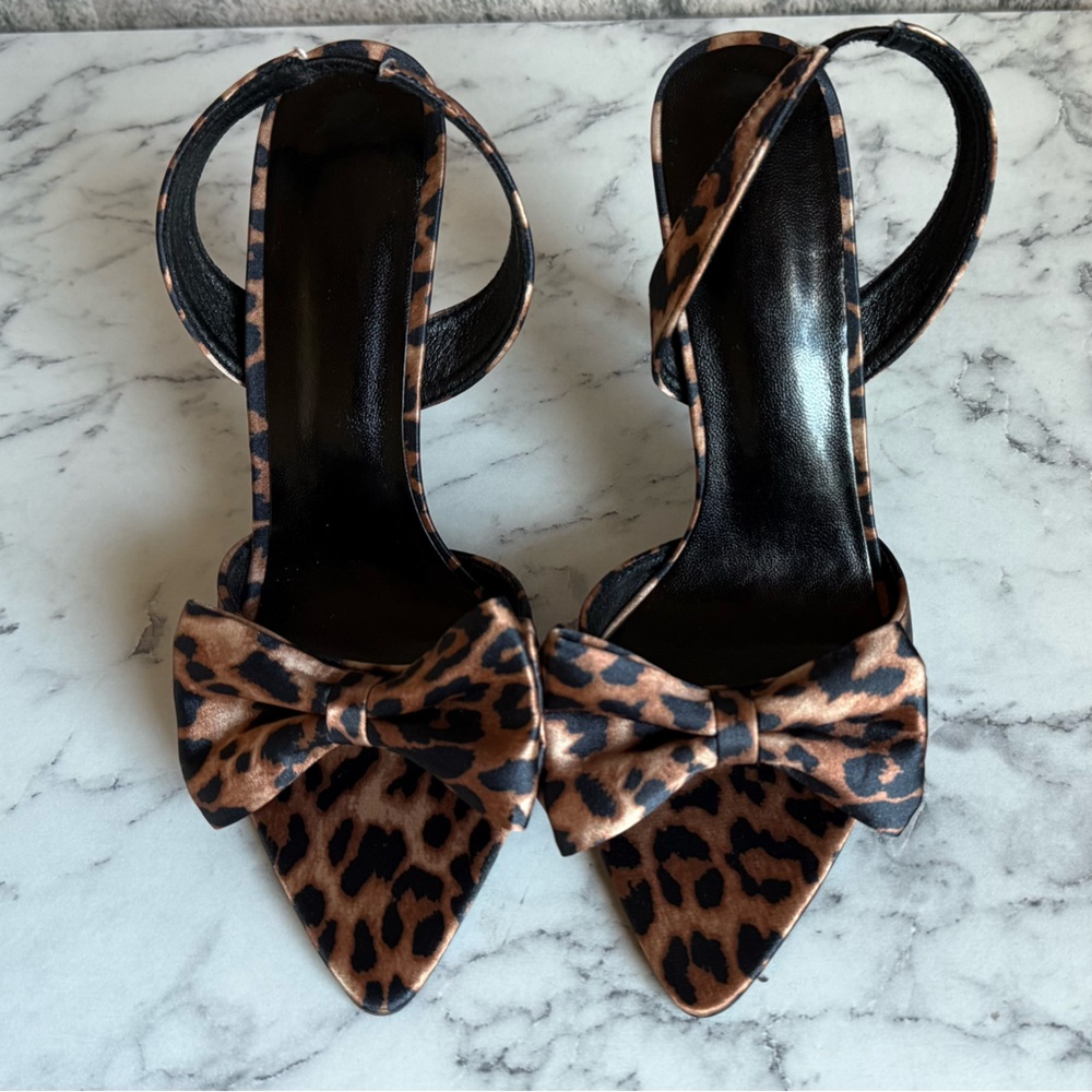 Cheetah Print Heels